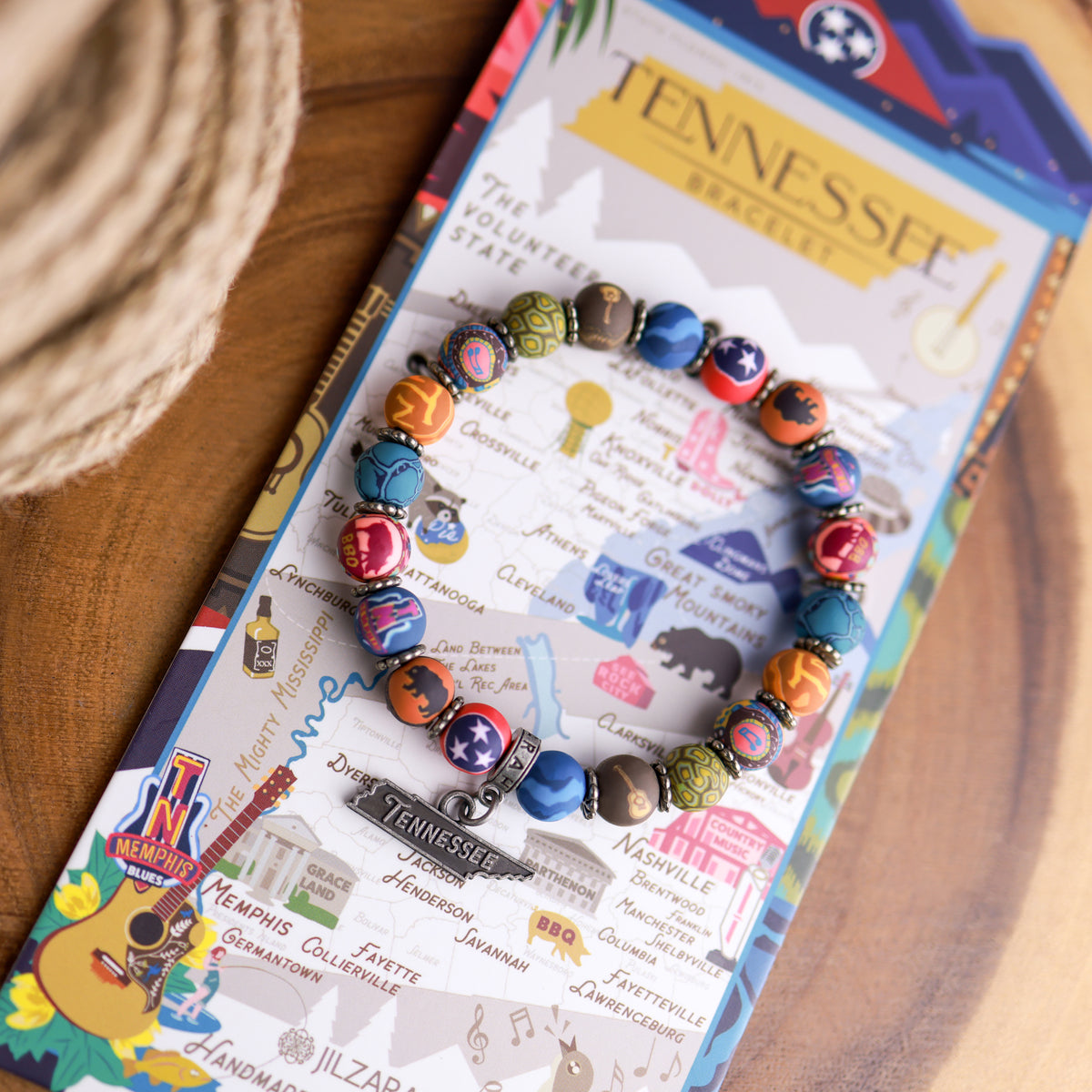Tennessee Places We Love Bracelet