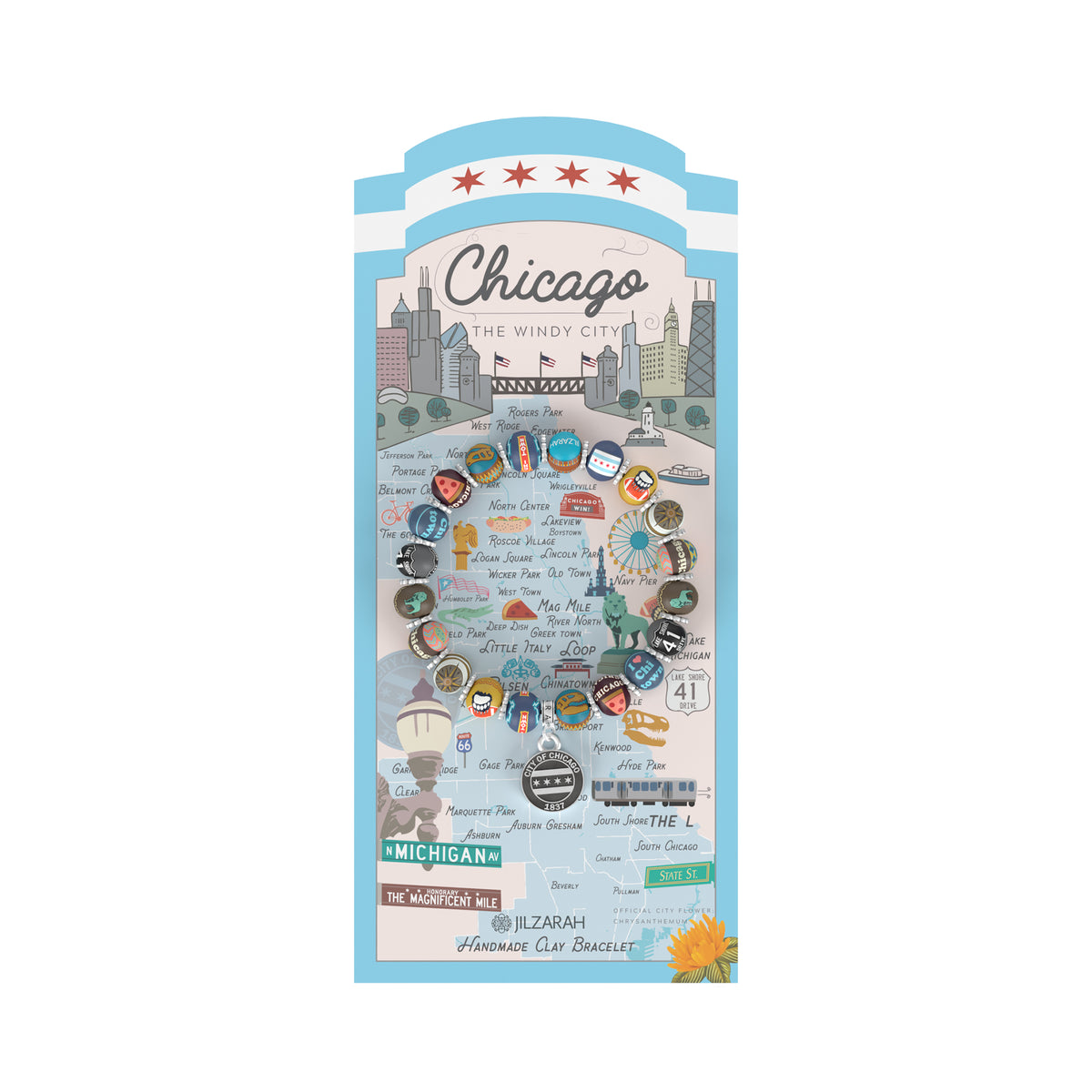 Chicago Places We Love Bracelet
