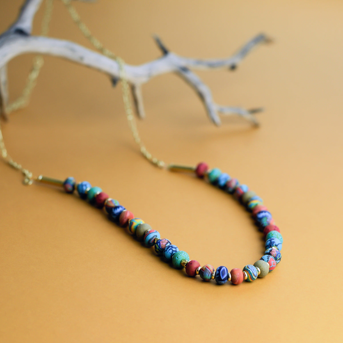 Sedona Sky Beaded Chain Necklace